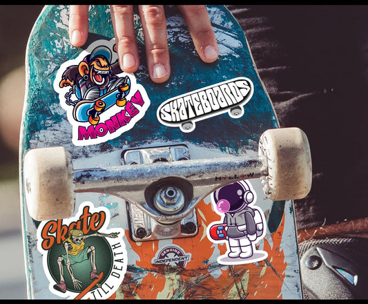 100 Custom 3" Stickers for $30