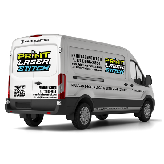 Full Van Decal – Logo & Lettering Service