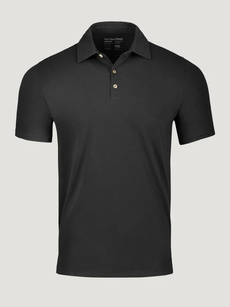 Black Performance Polo