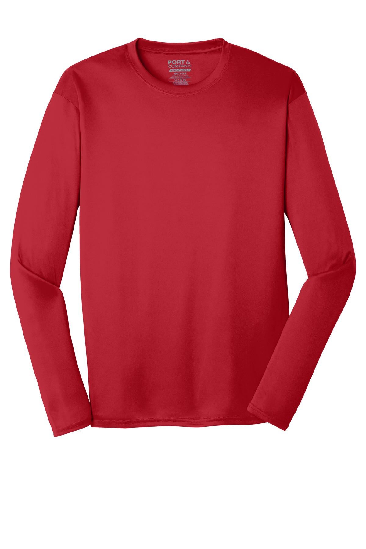 Unisex Long Sleeve Performance Tee