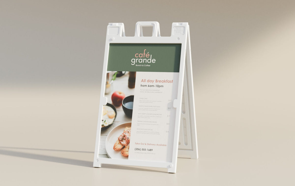 A-Frame Sidewalk Signs