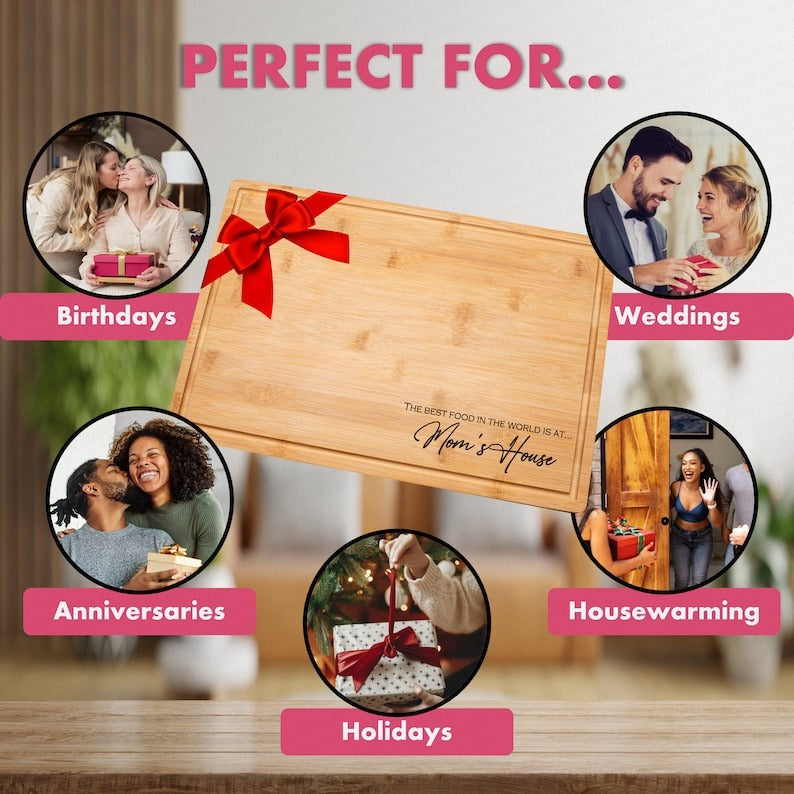 Personalized Wood Cutting Board