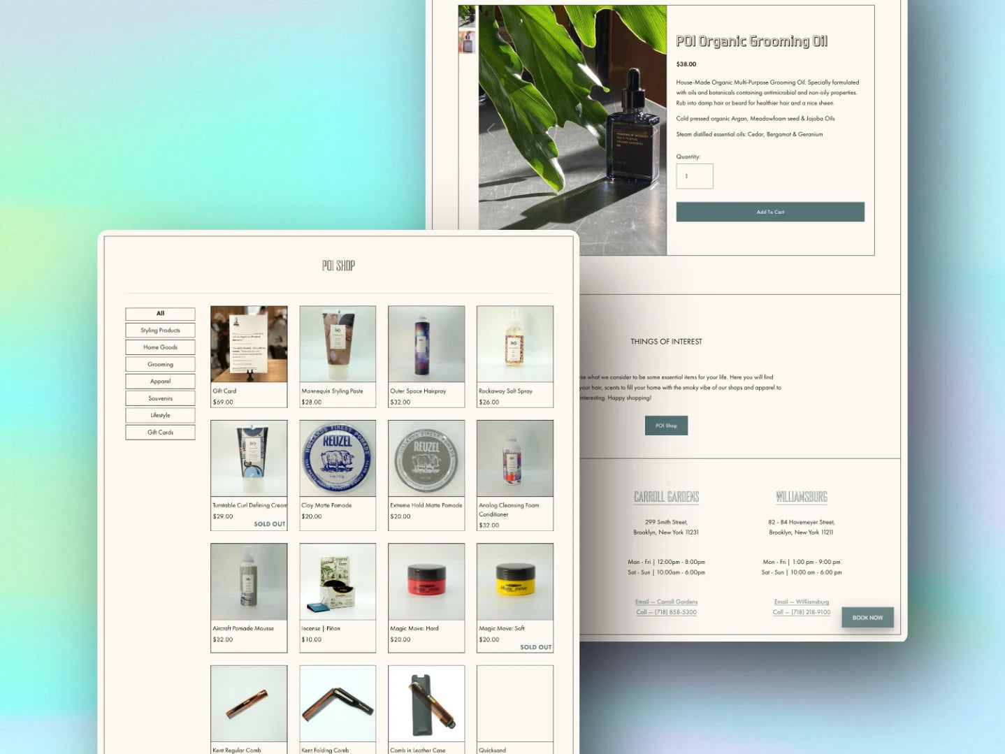 Full custom website