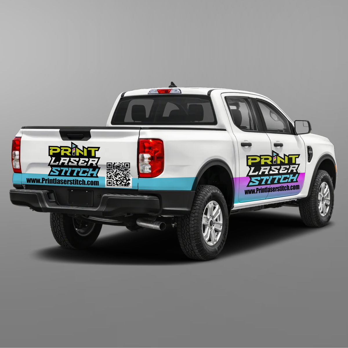 Vehicle Graphics & Wrap (Pickup Truck)