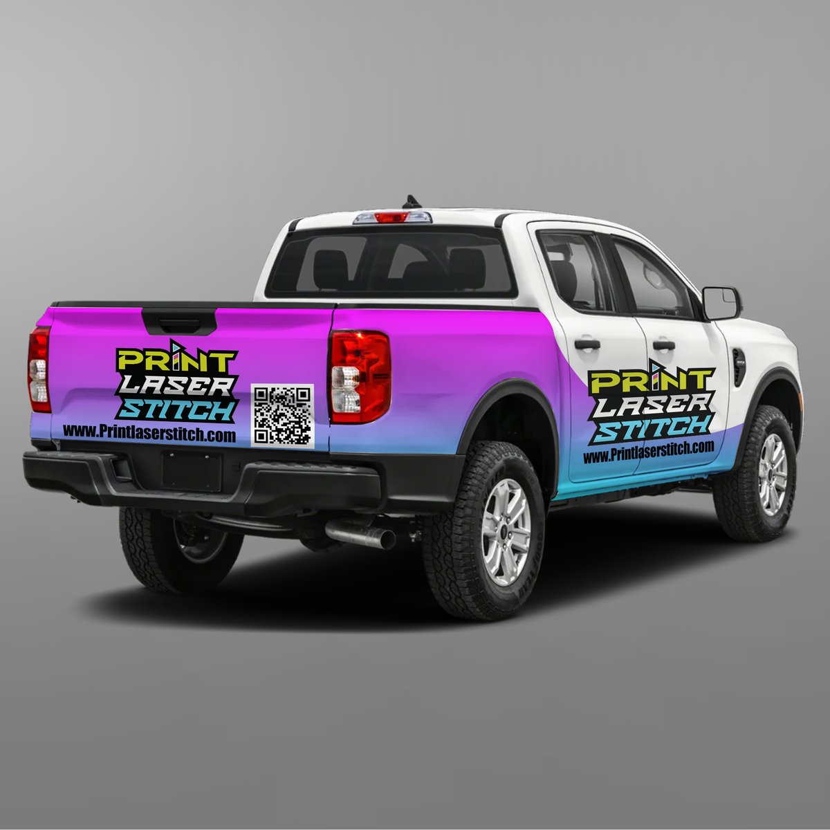 Vehicle Graphics & Wrap (Pickup Truck)