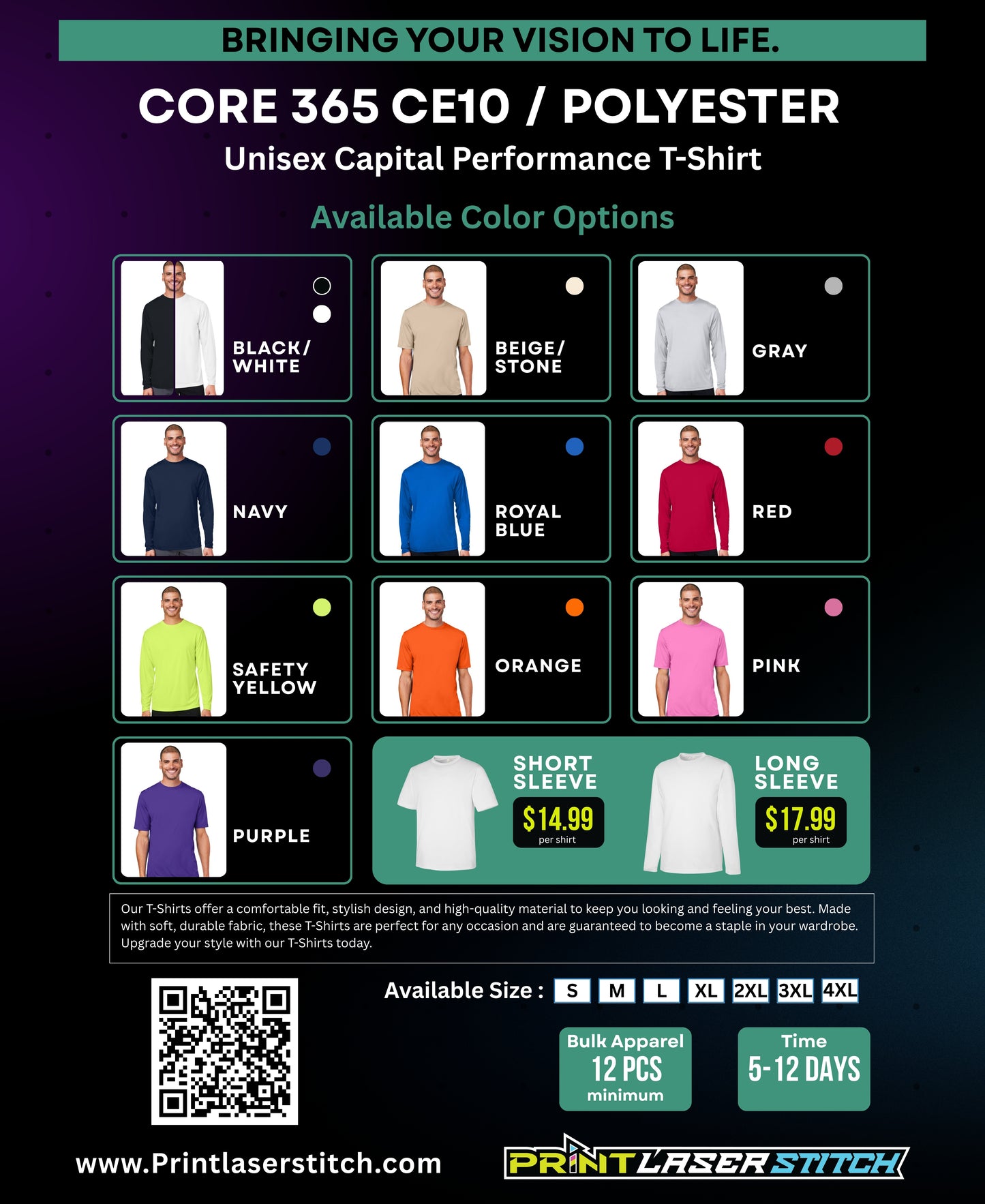 T-Shirts (Minimum purchase 12)
