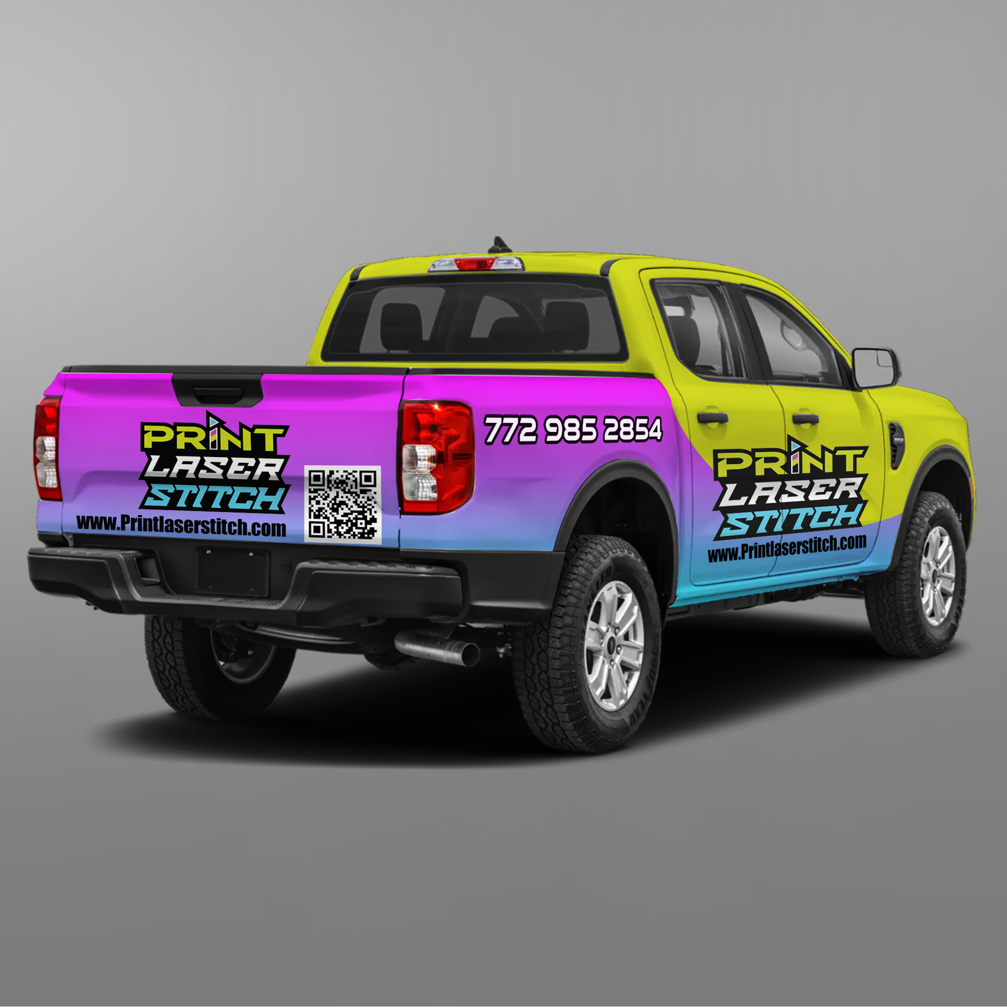 Vehicle Graphics & Wrap (Pickup Truck)