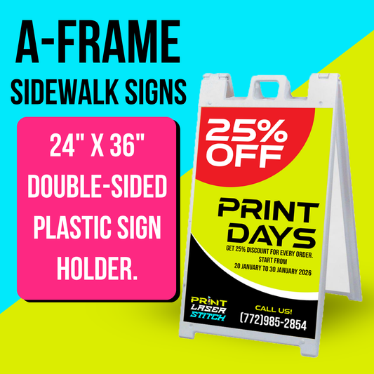 A-Frame Sidewalk Signs