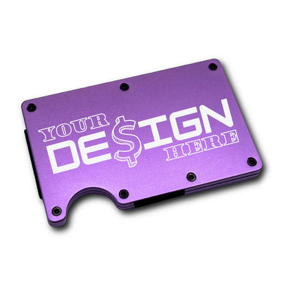 Laser Engraving Custom Wallet