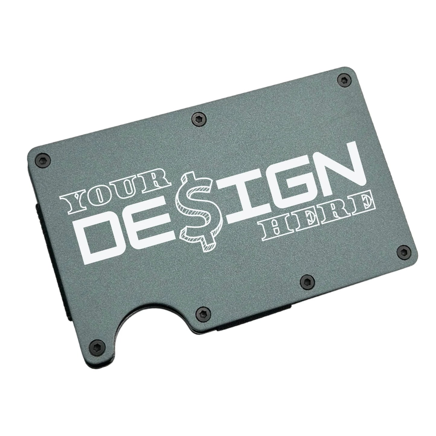 Laser Engraving Custom Wallet