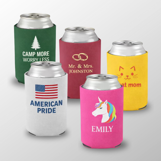 Custom Can Cooler Wrap