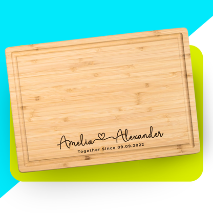 Personalized Wood Cutting Board