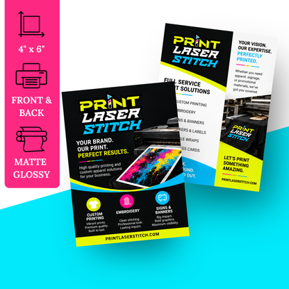 Flyers, Brochures