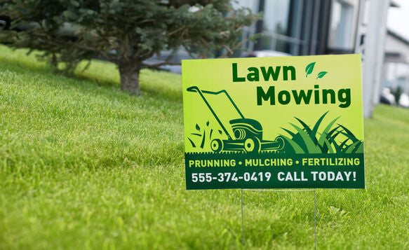 Yard signs
