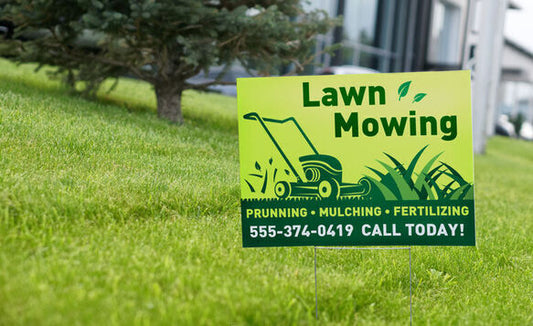 Yard signs