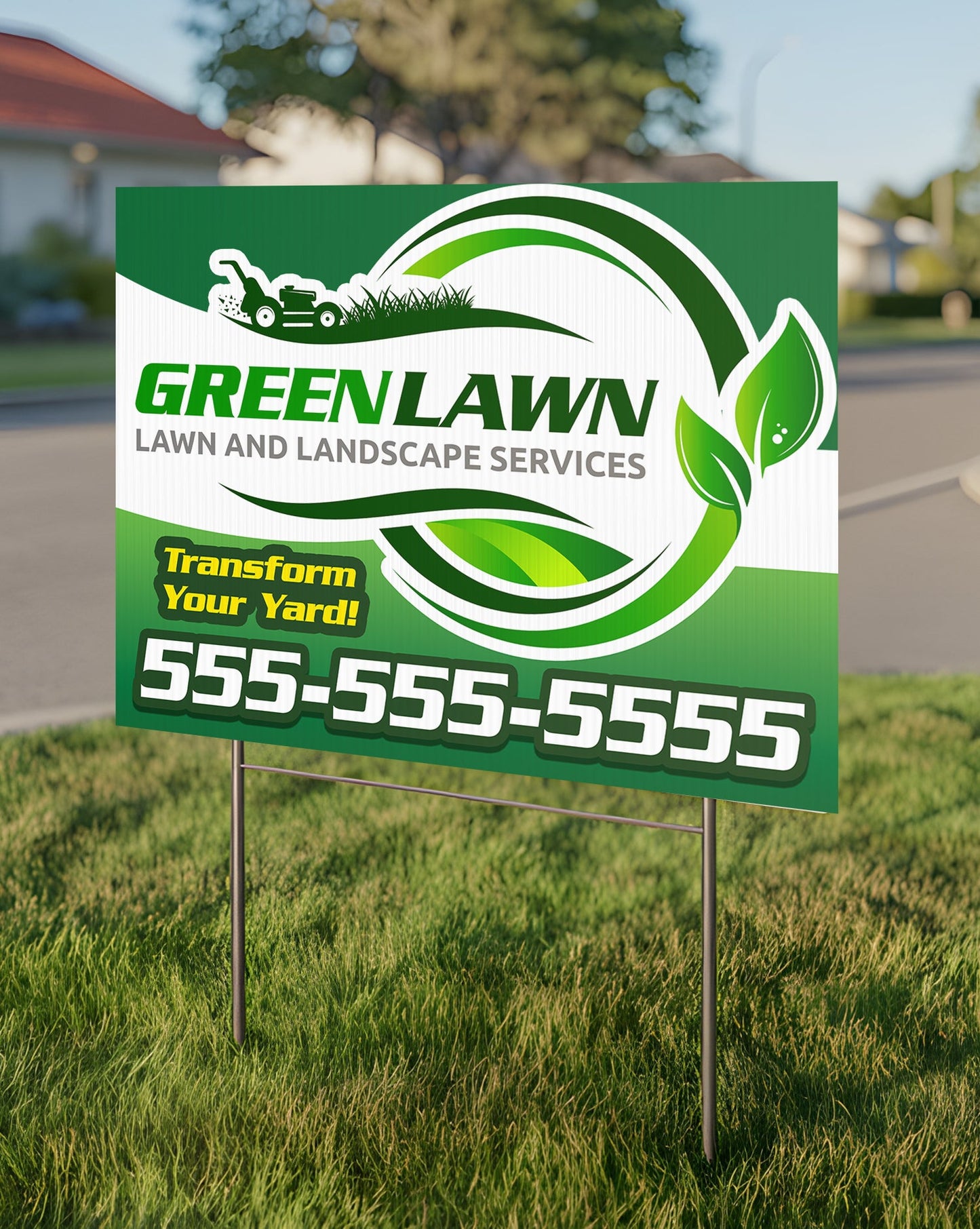 Yard signs