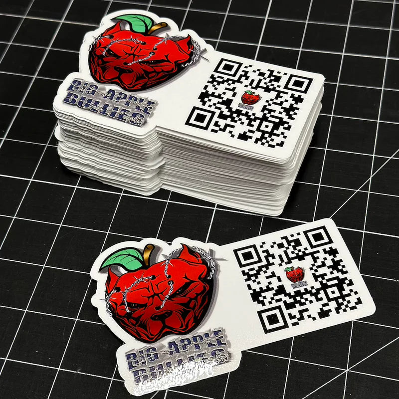 QR CODE STICKERS