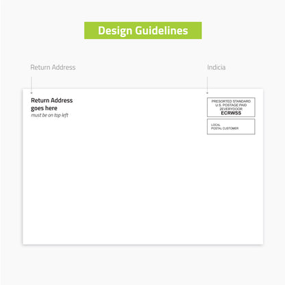 Every Door Direct Mail postcards