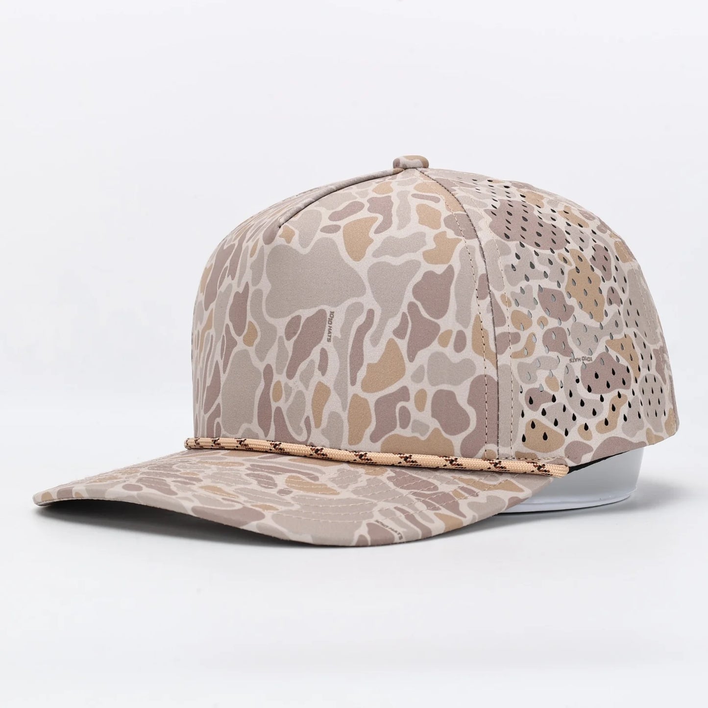 10/10 Hats 5 Panel with rope Custom Printed