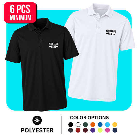 Custom Embroidered Performance Polo (6-Piece Minimum)