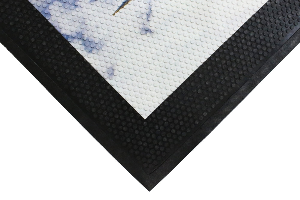 Rubber Scraper Logo Mats