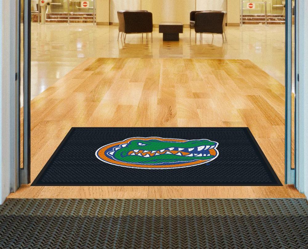 Rubber Scraper Logo Mats