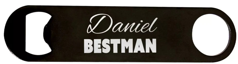 Custom Engraved Speed Bottle Opener Stainless Steel