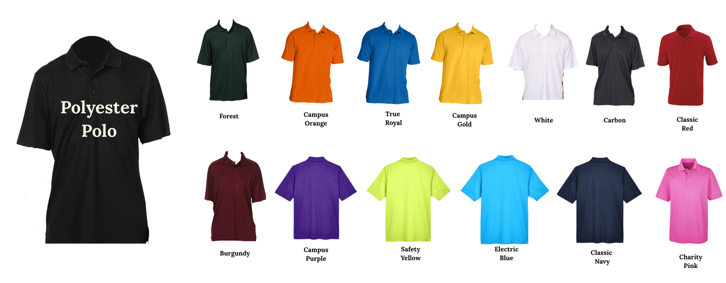 Custom Embroidered Performance Polo (6-Piece Minimum)