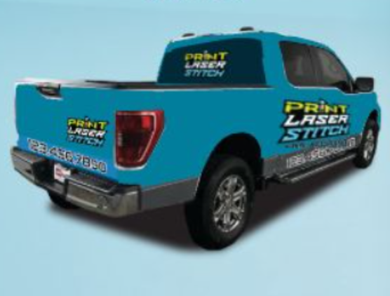 Vehicle Graphics & Wrap (Pickup Truck)