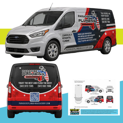[DESIGN ONLY ] Company Vehicle Wrap Design