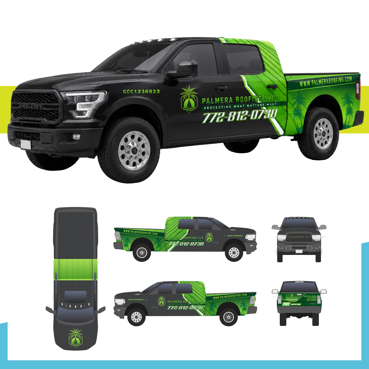 [DESIGN ONLY ] Company Vehicle Wrap Design