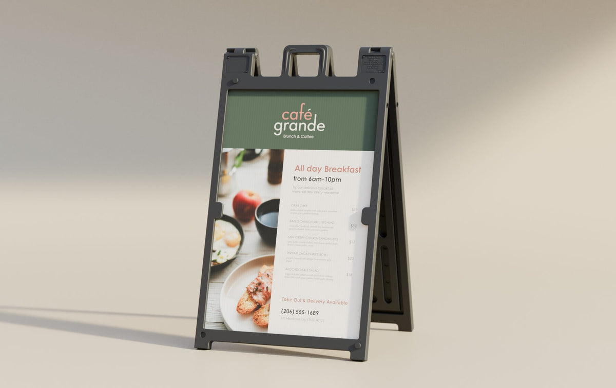 A-Frame Sidewalk Signs