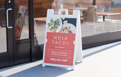 A-Frame Sidewalk Signs