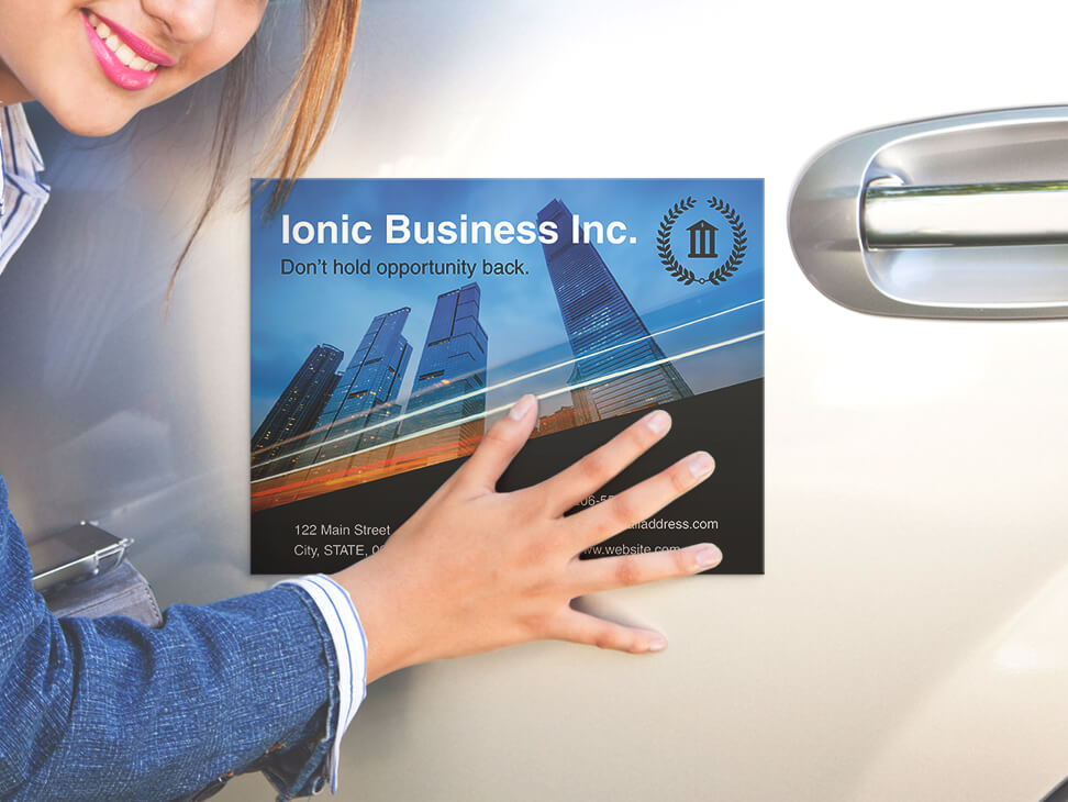 Magnetic Car Signs