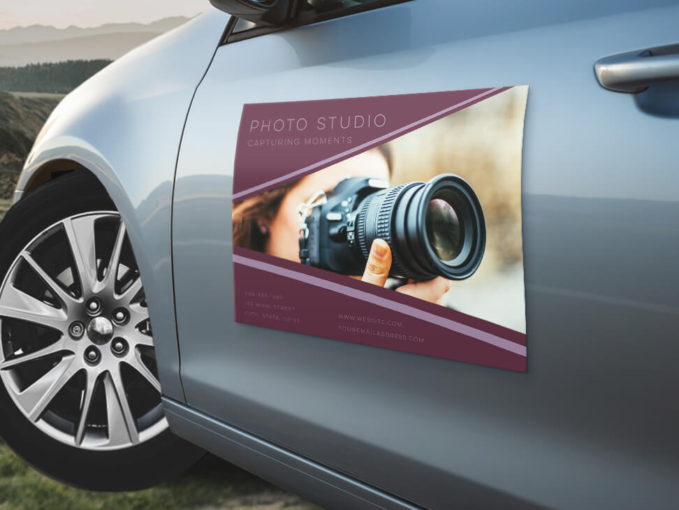 Magnetic Car Signs