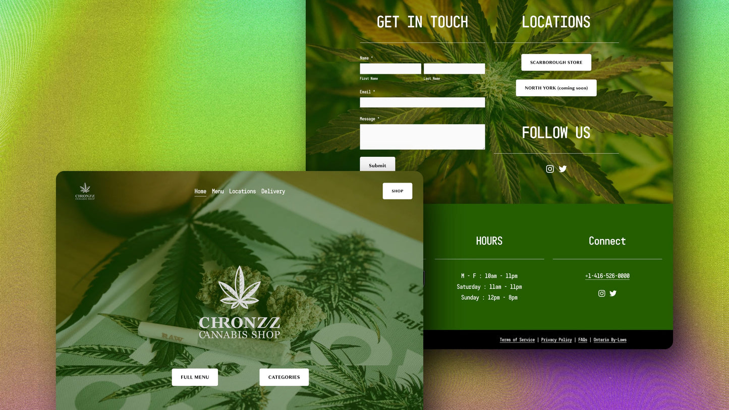 Full custom website